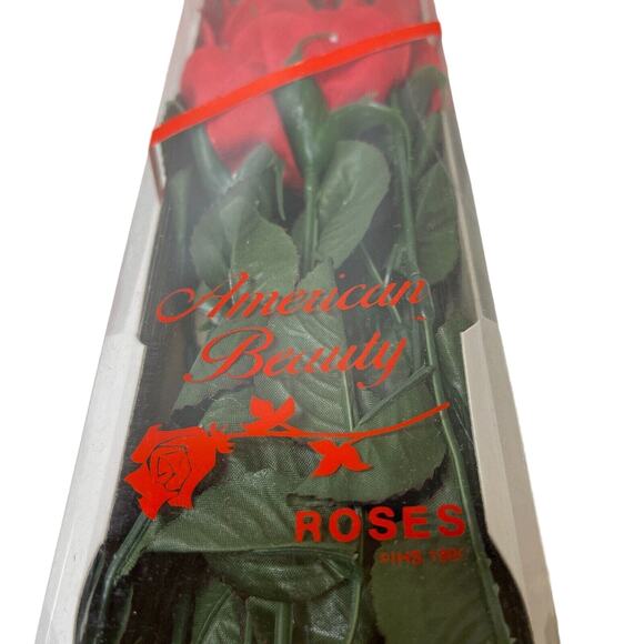 1 Dozen Red Silk Roses – American Beauty Fake Flowers for Decor or Craft Use NEW - Picture 2 of 8